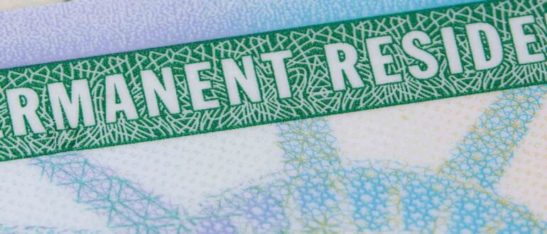 USA Permanent Resident card aka Green card