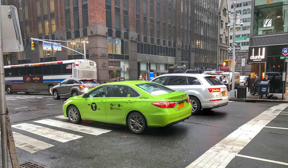 Зеленое такси